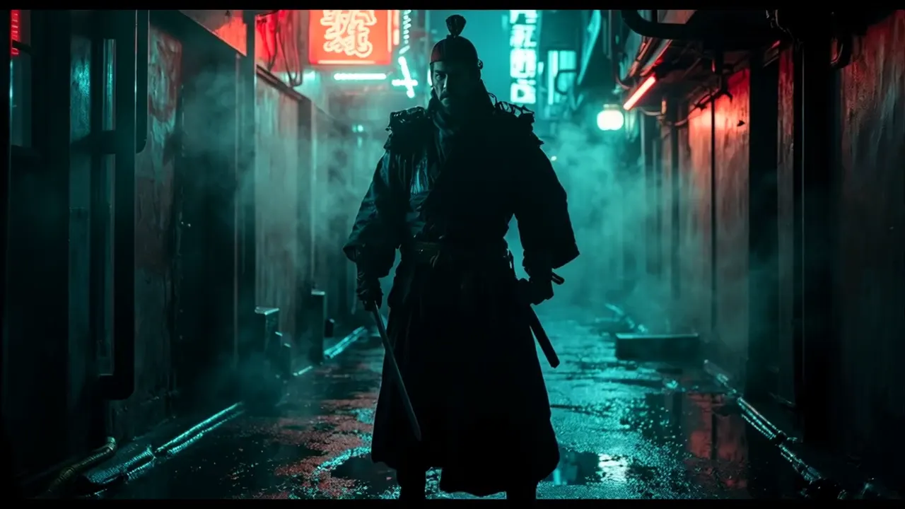 Samurai in the Rain